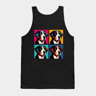 Greater Swiss Mountain Dog Pop Art - Dog Lover Gifts Tank Top